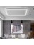 CL54103 Antrasit Kumandalı,Dimli,3 Işık Rengi,90X60CM Dikdörtgen, LED Tavan Lambası,Avize,Modern Aydınlatma 2