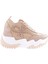 Z3 23Y Kadin Mega Kalin Taban Silver Taşli Sneakers Ayakkabi 1