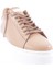 ES854-23Y Kadin Kalin Taban Silver Taş Bağcikli Sneakers Ayakkabi 2
