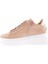 ES854-23Y Kadin Kalin Taban Silver Taş Bağcikli Sneakers Ayakkabi 3