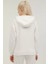 Basic Hoodie 2pr Ekru Kadın Sweatshirt W-SN80 2