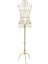 Seamstress Mağazası Için Metal Kadın Manken Modeli Destek Gövdesi Gövdesi Aureate (Yurt Dışından) 3