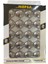 Bijon Kapağı 19 mm Krom 20'li Set 2