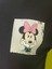 Pamuk Basik Bisiklet Yaka Örme Mickey Mause Minny Mause T-Shirt 1