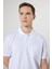 Comfort Fit Rahat Kesim Pamuk Polo Yaka Tişört 5
