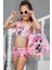 Lol Desenli Çanta Aksesuarlı 3 Parça Bikini 1