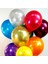 100 Adet Karışık Metalik Renklerde 1.kalite Italyan Lateks Balon Kutlama Parti Balonu 1