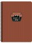 16.5X22.5 Kareli Defter Outdoor - Turuncu 1