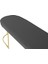 Viego Gold Smooth Bench Lüks Metal Gold Ayak, Chester Model Yatak Ucu Gri Puf 5