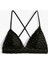 Criss Cross Lacy Triangle Bralette Bikini Top 1