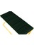 Varcera Gold Sliced Bench Çapraz Metal Ayaklı Dilimli Model Yeşil Puf 5