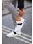 - Beyaz Deri Bağcıklı Erkek Sneakers 3