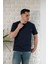 Fbı Cepli Bisiklet Yaka Slimfit Pamuklu Erkek Yazlık T-Shirt 1