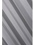 Taç Gri Düz Renk, 1/3 Sık Pile Tül Perde Tek Kanat - 100 x 250 cm 1
