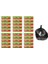 J-250 Jumbo Boy Çöp Torbası 80X100 cm 10 Lu Rulo x 30 Paket = 300 Adet Siyah 1