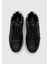 Siyah Deri Kadın Sneaker 5