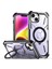 Xstepcase Apple iPhone 13 Için Manyetik Telefon Kılıfı, Pc+Tpu Yüzük Kickstand Telefon Kapağı Magsafe ile Uyumlu (Yurt Dışından) 1