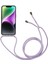 Xstepcase Apple iPhone 13/14 Için Geri Dönen Kasa, Tpu+Akrilik Şok Emici Telefon Kapağı Lanyard ile (Yurt Dışından) 3