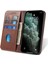 Xstepcase Apple iPhone 11 Için Pro Max Için 6.5 Inçlik Buzağı Doku Telefon Kabuğu Cüzdan Telefon Kapağı Otomatik Emici Deri Stand Çantası (Yurt Dışından) 4