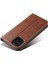 Xstepcase Apple iPhone 11 Için Pro Max Için 6.5 Inçlik Buzağı Doku Telefon Kabuğu Cüzdan Telefon Kapağı Otomatik Emici Deri Stand Çantası (Yurt Dışından) 5