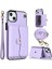 Xstepcase Apple iPhone 13 6.1 Inç / 14 Akordeon Tarzı Kart Yuvaları Için Telefon Kasası Kickstand Rfid Engelleme Kapağı Kısa Kayış ve Uzun Kayış (Yurt Dışından) 1