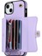Xstepcase Apple iPhone 13 6.1 Inç / 14 Akordeon Tarzı Kart Yuvaları Için Telefon Kasası Kickstand Rfid Engelleme Kapağı Kısa Kayış ve Uzun Kayış (Yurt Dışından) 2