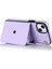 Xstepcase Apple iPhone 13 6.1 Inç / 14 Akordeon Tarzı Kart Yuvaları Için Telefon Kasası Kickstand Rfid Engelleme Kapağı Kısa Kayış ve Uzun Kayış (Yurt Dışından) 3