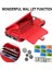 Xstepcase Apple iPhone 13 6.1 Inç / 14 Akordeon Tarzı Kart Yuvaları Için Telefon Kasası Kickstand Rfid Engelleme Kapağı Kısa Kayış ve Uzun Kayış (Yurt Dışından) 5