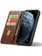 Xstepcase Apple iPhone 11 Pro 5.8 Inç Telefon Standı Için Iş Tarzı Buzağı Doku Cüzdanı Manyetik Deri Telefon Kapağı (Yurt Dışından) 1