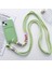 Xstepcase Apple iPhone 13 6.1 Inç Sıvı Silikon Kart Yuvası Telefon Kılıfı Anti-Çizelge Şok Geçirmez Kapak Uzun Kayışlı (Yurt Dışından) 5