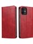 Xstepcase Apple iPhone 12/12 Pro 6.1 Inç Çizgiye Karşı Çizelge Anti Telefon Kılıfı Cüzdan Manyetik Deri Stand Buzağı Doku Telefon Kapağı (Yurt Dışından) 2