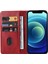 Xstepcase Apple iPhone 12/12 Pro 6.1 Inç Çizgiye Karşı Çizelge Anti Telefon Kılıfı Cüzdan Manyetik Deri Stand Buzağı Doku Telefon Kapağı (Yurt Dışından) 3