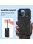 Xstepcase Apple iPhone 13 Pro 6.1 Inç Kart Torbası Tasarım Kickstand Cover Pu Deri Kaplamalı Tpu Telefon Kılıfı El ve Omuz Kayışı (Yurt Dışından) 5