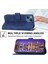 Xstepcase Dierfeng Df-03 Apple iPhone 13 6.1 Inç Için Anti-Fall Telefon Kapağı, Stand Cüzdanı Pu Deri Çizgileri Baskılı Anti-Çizik Telefon Kılıfı (Yurt Dışından) 4