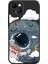 Xstepcase Apple iPhone 13 6.1 Inç Astronot Desen Baskı Koruyucu Kapak Önleme Önleyici Telefon Kasası Için Tpu Telefon Kasası (Yurt Dışından) 1
