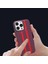 Xstepcase Apple iPhone 13 Pro 6.1 Inç Şok Geçirmez Dört Köşe Hava Yastığı Şeritleri Pu Pu Deri Kaplamalı Tpu Kılıf Metal Düğmesi ile Arka Kapak (Yurt Dışından) 2