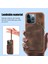 Xstepcase Apple iPhone 13 Pro 6.1 Inç Kart Torbası Tasarım Kickstand Cover Pu Deri Kaplamalı Tpu Telefon Kılıfı El ve Omuz Kayışı (Yurt Dışından) 5