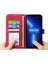 Xstepcase Dierfeng Df-03 Apple iPhone 13 Pro Max 6.7 Inç Için Telefon Kılıfı, Pu Deri Çizgiler Basılı Cüzdan Stand Kapağı (Yurt Dışından) 1