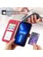 Xstepcase Dierfeng Df-03 Apple iPhone 13 Pro Max 6.7 Inç Için Telefon Kılıfı, Pu Deri Çizgiler Basılı Cüzdan Stand Kapağı (Yurt Dışından) 5