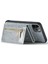 Xstepcase Apple iPhone 11 Pro 5.8 Inç 2'si 1 Arada Pu Deri Kaplamalı Pc+Tpu Geri Kılıf Magnetic Çıkarılabilir Fermuar Cüzdan Kickstand ile Güz Kanıtı Kapak (Yurt Dışından) 3