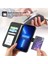 Xstepcase Apple iPhone 13 Pro 6.1 Inç Için Dierfeng Df-03 Pu Deri Kılıf, Çizgiler Basılı Cüzdan Stand Koruyucu Telefon Kapağı (Yurt Dışından) 5