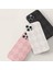 Xstepcase Apple iPhone 12 Pro Max Için 6.7 Inç Anti-Drop Rhombus Için Pu Deri Kaplamalı Pc+Tpu Telefon Kapağı Arka Kabuk (Yurt Dışından) 2