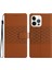 Xstepcase Apple iPhone 13 Pro Max Için 6.7 Inç Anti-Drop Retro Cep Telefon Kılıf Stand Standı Pu Deri Deri Deri Dostu Telefon Kapağı Kayışlı (Yurt Dışından) 2
