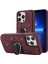 Xstepcase Apple iPhone 13 Pro Max Için 6.7 Inç Kart Torbası Tasarımı Damla Geçirmez Cilt Dokunuşu Pu Deri Kaplı Tpu Geri Kılıf ile Manyetik Yüzük Kickstand (Yurt Dışından) 1
