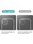 Xstepcase Apple iPhone 13 Mini 5.4 Inç 2'si 1 Arada Tpu Telefon Kılıfı + Patlamaya Uygun Ultra Açık Temperli Cam Ekran Koruyucu Için Northjo (Yurt Dışından) 3