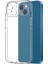 Xstepcase Apple iPhone 13 Mini 5.4 Inç 2'si 1 Arada Tpu Telefon Kılıfı + Patlamaya Uygun Ultra Açık Temperli Cam Ekran Koruyucu Için Northjo (Yurt Dışından) 5