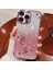 Xstepcase Apple iPhone 12 Pro 6.1 Inç Için Gradyan Parıltılı Toz Koruyucu Kapak, Çiçek Desen Rhinestone Dekor Yumuşak Tpu Anti-Damla Çanta (Yurt Dışından) 2
