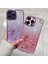 Xstepcase Apple iPhone 12 Pro 6.1 Inç Için Gradyan Parıltılı Toz Koruyucu Kapak, Çiçek Desen Rhinestone Dekor Yumuşak Tpu Anti-Damla Çanta (Yurt Dışından) 4