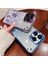 Xstepcase Apple iPhone 12 Pro 6.1 Inç Için Gradyan Parıltılı Toz Koruyucu Kapak, Çiçek Desen Rhinestone Dekor Yumuşak Tpu Anti-Damla Çanta (Yurt Dışından) 3