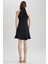 Halter Yaka Krep Kolsuz Mini Elbise A3198AX23SM 5